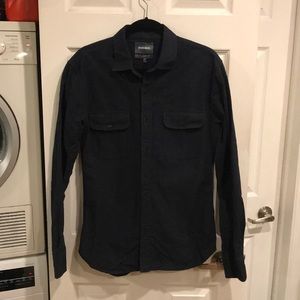 Bonobos - Navy Casual Shirt, Size: Med (Slim)